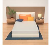 miasuite i sogni italiani Matelas déhoussable à mémoire de Forme, 80 x 200 cm, 20 cm, indéformable, hypoallergénique, Anti-acariens, Respirant | One