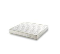 Matelas Densité 35Kg/m3 - Hauteur 21 Cm - Soutien Ferme - Orthopédique - 135x190 Blanc