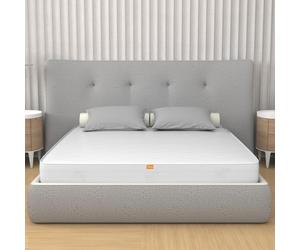 Matelas deux places, 160 x 190 cm, 10 cm de haut, pour canapé-lit, pliable, avec revêtement en Aloe Vera, hypoallergénique et anti-acarien Plus H10