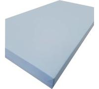 Matelas droit 120x60x10 cm en PU Gris G
