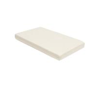 Matelas droit 130 x 60 x 10 cm - COUPEY - Blanc - polyester