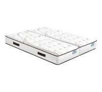 Matelas - EBAC LITERIE - Moorea - Mousse - 2x70x190 cm - Hauteur 25 cm - Ferme