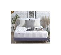 Matelas eco concu polylatex recycle tres ferme 80 kg - made in france - 140 x 190 cm