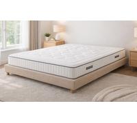 Matelas éco-responsable Cristal : 90 x 200 cm / Sommier