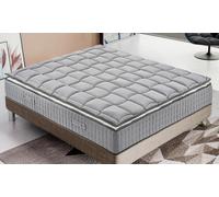 Matelas Elite avec surmatelas en mousse à mémoire de forme : 160 x 200 cm