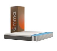 Matelas Emma Original Lite | Mousse à mémoire de forme, ressorts ensachés | 140x200 cm | hauteur 22 cm | Moyen-ferme (H7) | Soutien à 3 zones | Ergonomique | Ultra respirant | Durable | Housse lavable