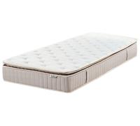 Matelas en Latex avec Ressorts Ensachés 90 x 200 cm Housse Amovible en Polyester