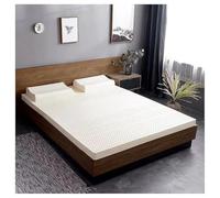 Matelas en latex ultra haute élasticité, pores en nid d'abeille, doux et confortable, soutien orthopédique 7 zones, pas de déformation, 2,5 cm
