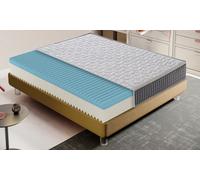 Matelas en mousse à mémoire de forme hauteur de 25 cm : 160x190 / Sans housse