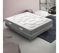Matelas en mousse à mémoire de forme - Matelas en mousse viscoélastique - Matelas orthopédique - Matelas de couchage - Matelas anti-escarres