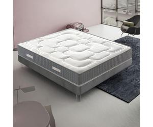 Matelas en mousse à mémoire de forme - Matelas en mousse viscoélastique - Matelas orthopédique - Matelas de couchage - Matelas anti-escarres