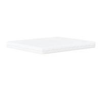 Matelas en mousse blanche 180 x 220 cm Dureté H2 H3 | Revêtement amovible lavable, tissu respirant, rembourrage PU 22D, double face