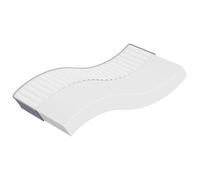 vidaXL Matelas en mousse moyennement doux 80x200 cm – accueil ferme, soutien medium, 5 zones, ép. 24 cm