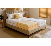 The White Stone Matelas 80x190 cm en Mousse Hypoallergénique, Hauteur 20 cm - et Hypoaller