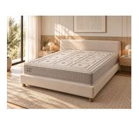 DORMISSIMO Matelas en Mousse Naturelle Organic 140X200 Hauteur 25 cm