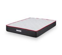 Matelas Energy, mousse haute résilience et viscoélastique, soutien ferme, tissu 3D respirant.