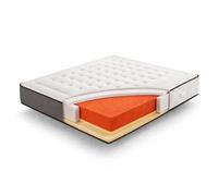 Matelas 135x190 cm Simpur Sport, mousse HR multizone haute densité, 30 cm, soutien semi-ferme, confort et maintien optimal