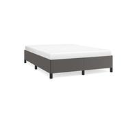 vidaXL Cadre de lit 347255 sans matelas similicuir gris 140x200 cm