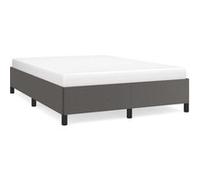 vidaXL Cadre de lit sans matelas gris 140x200 cm similicuir 347255