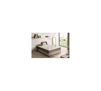 Moonia KingMaX Multizone Taille double/complet Matelas en mousse à mémoire de forme Blanc