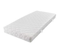 Matelas enfant 160x200 cm vidaxl accueil moelleux soutien ferme epaisseur 17 cm Non specifie zones housse de matelas Blanc G