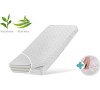 Matelas enfant 70x140 cm LATEX ROYAL avec housse aloe vera et deux degrés de fermeté, 10 cm d'épaisseur, Matelas enfant 70x140 Matelas pour lit enfant