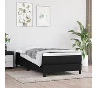 VidaXL Matelas Ressorts 90x190 - Noir