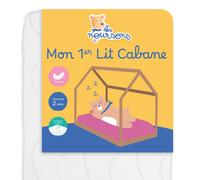 Matelas Enfant / Bébé 80x160 Cm - Idéal Pour Lit Cabane / Lit Gigogne - Réversible - Oeko Tex Blanc 80X160
