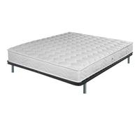 Matelas et sommier 140x190 Mousse - Maryland - Soutien ferme - Sommier démonté
