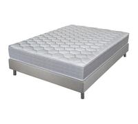 Matelas et sommier 160x200 Madere - Newkit - Soutien ferme - Sommier démonté - Lin