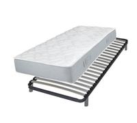 Matelas et sommier 90x190 Mousse - Melior - Soutien ferme - Fabriqué en France