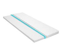 vidaXL Sur-matelas 120 x 200 cm Mousse froide Profil d'?uf 6 cm