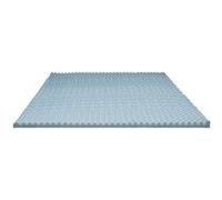 Matelas et sur-matelas 140x190 cm olympe accueil moelleux soutien ferme epaisseur 6 cm 7 zones alese(s) protege-matelas G