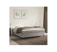 Matelas et sur-matelas 180x200 cm vidaxl soutien moelleux epaisseur 5 cm housse de matelas protege-matelas Blanc G