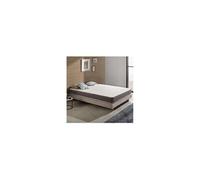 NATURALEX - Matelas ExtraFresh 140x190-21 cm - Soutien Mousse à mémoire de Forme Équilibré - Accueil Blue Latex - Très Respirant - 7 Zones - Réversible été/Hiver - Haute Densité - Fabriqué en Europe
