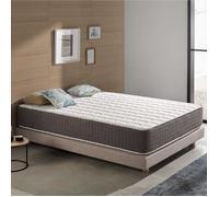 Matelas Extrafresh Ressorts Ensachés Hybrid 160x200 cm - Très épais 30 cm - Mousse mémoire de forme HR, Blue Latex, Face été/hiver