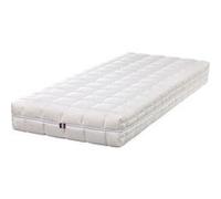 Matelas face latex 75 kg/m3 face mémoire de forme 65 kg/m3 + alèse 90x190 x 20,5 cm souple - déhoussable housse lavable - 7 zones de confort G