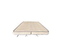 Matelas Ferme Pour tous Clic Clac + Alese 140x200 x 13 cm Mousse Premium - Dim Assise 70 cm - 5 zones de Confort - Haute Resilience -