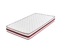 Moonia Matelas First Class Edition Haute Durabilité Anti-acariens 80 X 190cm Blanc