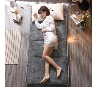 Matelas Futon 4cm 3 Couches Tatami, Pliable Antidérapant Doux Confortable