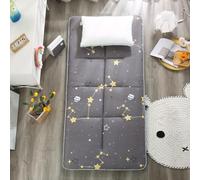 Matelas Futon 4cm 3 Couches Tatami, Pliable Antidérapant Doux Confortable