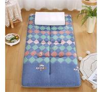 Matelas Futon 4cm 3 Couches Tatami, Pliable Antidérapant Doux Confortable