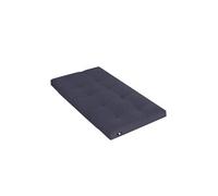 Matelas futon coeur en mousse à mémoire de forme, anthracite 90x190