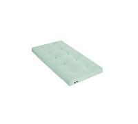 Matelas futon coton et fibres recyclés, fabriqué en France Couleur - Vert Céladon, Dimensions - 90 x 190 cm