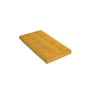 Matelas Futon Coton + Fibres Ocre 90 x 190 cm