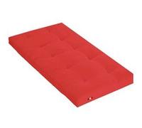 Matelas Futon Coton + Fibres Rouge 90 x 190 cm G