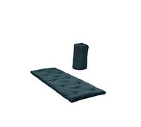 Matelas futon de voyage 1 pers. 70x190 cm bleu marine