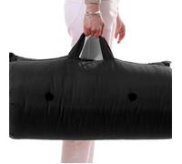 Matelas futon de voyage coton anthracite 70x190 - Anthracite - Garantie 5 ans - Terre de Nuit