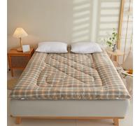 Matelas futon en coton - Matelas de sol pour chambre - Pour un sommeil confortable - Fixation par bande élastique - 1,2 x 2,0 m - Taille M