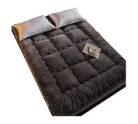 Matelas futon en mousse à mémoire de forme coton et cachemire au lait | Plusieurs tailles multicolores for lit d'invité de camping de voyage : coussin de sol portable(120x200cm grau,120x200cm)